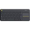 Клавіатура бездротова Logitech K400 Plus Black (920-007145)