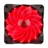 Вентилятор 1stPlayer A1-15LED Red bulk 120х120х25мм, 4-pin