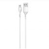 Кабель Grand-X USB-Lightning, 1м, Cu, 2,1A,  White (PL01W)