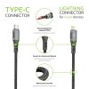 Кабель Intaleo CBGPD30WTL1 USB-Lightning 1.2м Grey (1283126518089)