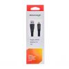 Кабель Grand-X USB - microUSB, 2A, 1м, Black (FM09)