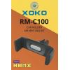 Тримач автомобільний XoKo RMC100 Black (XK-RMC100-BLCK)