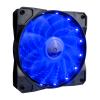 Вентилятор 1stPlayer A1-15LED Blue bulk 120х120х25мм, 4-pin Molex