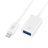 Перехідник SkyDolphin OT01 OTG Lightning - USB White (ADPT-00028)