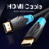 Кабель Vention HDMI-HDMI, 2 m, v2.0 (AACBH)