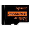 Карта пам`ятi MicroSDXC 256GB UHS-I/U3 Class 10 Apacer (AP256GMCSX10U8-R) + SD адаптер