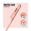 Кабель ACCLAB AL-CBCOLOR-M1PH USB-microUSB 1.2м Peach (1283126518164)