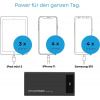 Універсальна мобільна батарея RealPower PB-20k PD Powerbank 20000mAh Black (PB-20k PD)