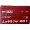 Акумуляторна батарея PolBAT 12V 7.2AH (PB-12-7,2-A) AGM Black