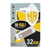 Флеш-накопичувач USB 32GB Hi-Rali Shuttle Series Silver (HI-32GBSHSL)