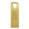 Флеш-накопичувач USB 4GB T&G 117 Metal Series Gold (TG117GD-4G)