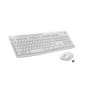 Комплект (клавiатура, миша) бездротовий Logitech MK295 Combo White USB (920-009824)