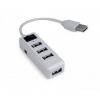 Концентратор USB2.0 Gembird UHB-U2P4-21 White 4хUSB2.0