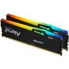 Модуль пам`яті DDR5 2x8GB/5200 Kingston Fury Beast RGB Black (KF552C36BBEAK2-16)