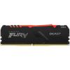 Модуль пам`ятi DDR4 8GB/3600 Kingston Fury Beast RGB (KF436C17BBA/8)