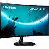 Монiтор Samsung 24" LS24C360 (LS24C360EAIXCI) Curved VA Black