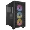 Корпус Corsair 3000D RGB Tempered Glass Black (CC-9011255-WW) без БЖ