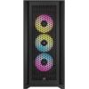 Корпус Corsair iCUE 5000D RGB AirFlow Tempered Glass Black (CC-9011242-WW) без БЖ