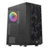 Корпус AeroCool Hive-G-BK-v2 (ACCM-PV27043.11) Black без БЖ