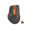 Мишка бездротова A4Tech FG30 Black/Orange USB