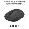 Миша бездротова Logitech M240 Silent Charcoal (910-007119)